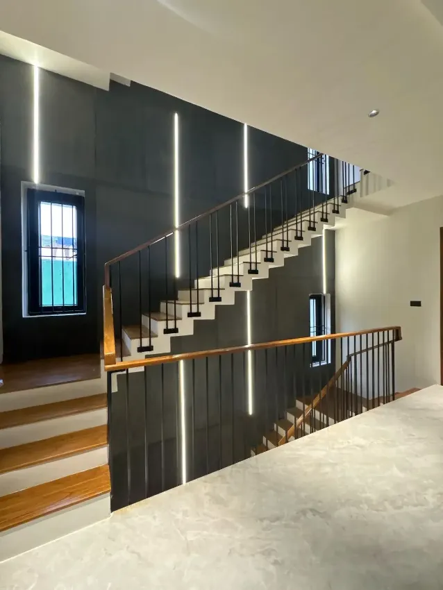 Integrated under-stair storage completed by Trifold, Chennai
